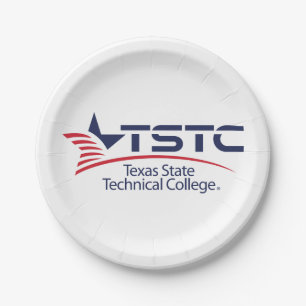 Assiettes En Carton Logo de Texas State Technical College