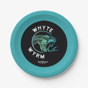 Assiettes En Carton Logo Whyte Wyrm
