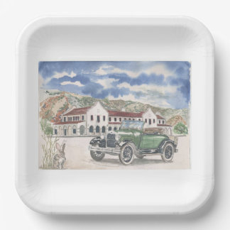 Assiettes En Carton L'Ombre En Ville