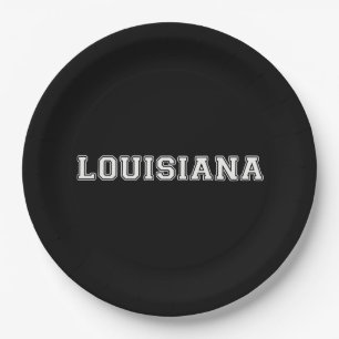 Assiettes En Carton Louisiane