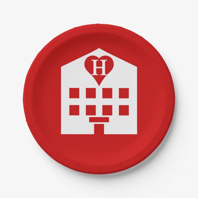 Assiettes En Carton Love Hotel Japanese Emoji (Devant)