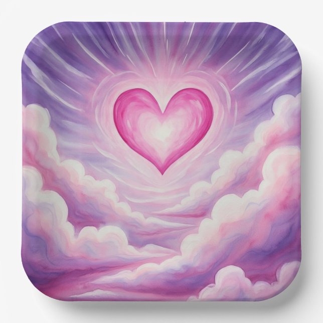 Assiettes En Carton LoveSpellWitch (Recto)