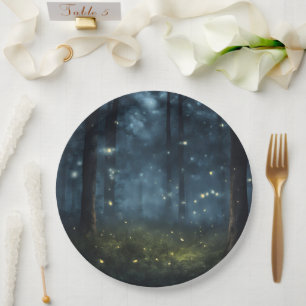 Assiettes En Carton lucioles