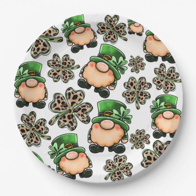 Assiettes En Carton Lucky And Wild (Devant)