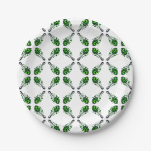Assiettes En Carton Lucky Clover 🍀 un symbole intemporel de la bonne 
