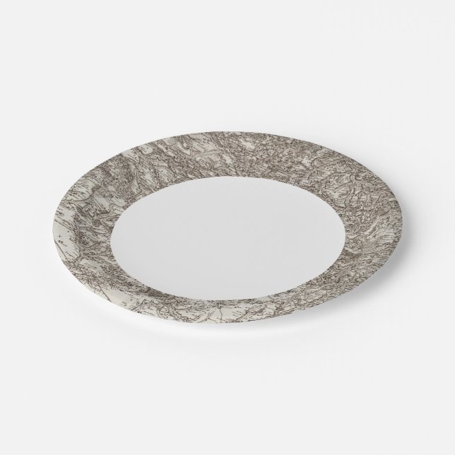 Assiettes En Carton Lucon (Angle)