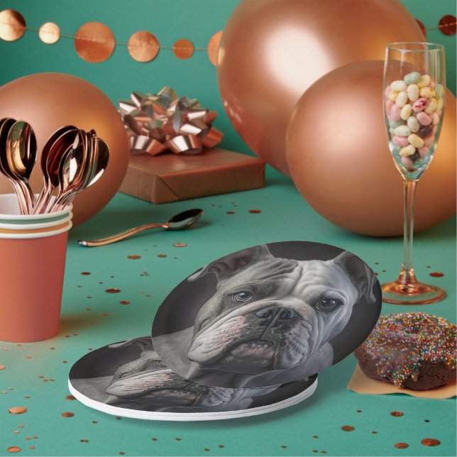 Assiettes En Carton Luna (Multi)