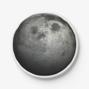 Assiettes En Carton Lune