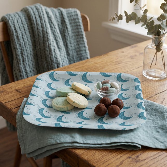 Assiettes En Carton Lune (Créateur téléchargé)