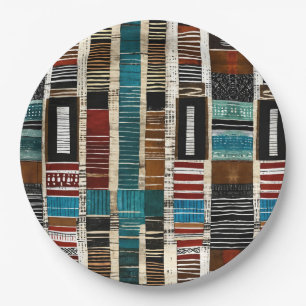 Assiettes En Carton Luxe raffiné Ile des Caraïbes africaines