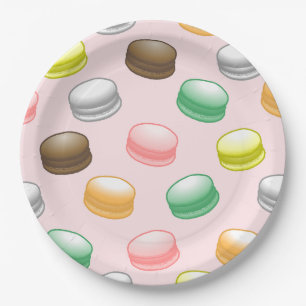 Assiettes En Carton Macarons Sweet 16 Party