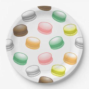 Assiettes En Carton Macarons Sweet 16 Party