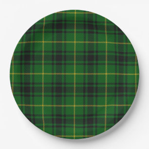 Assiettes En Carton MacArthur Tartan
