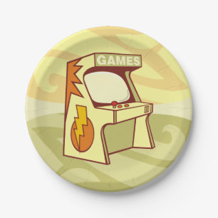 Assiettes En Carton Machine d'arcade