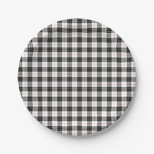 Assiettes En Carton MacPherson Tartan