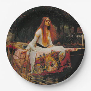 Assiettes En Carton Madame de Shalott