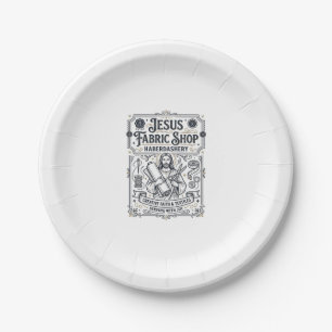 Assiettes En Carton Magasin de tissus Jésus Mercerie Magasin de tissus
