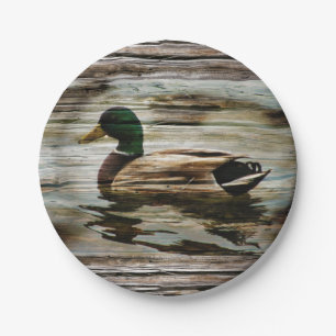 Assiettes En Carton Mallard Duck