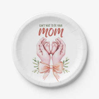 Assiettes En Carton Maman