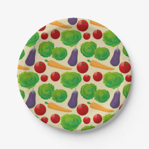 Assiettes En Carton Mangez vos légumes