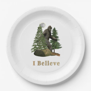 Assiettes En Carton Marchandises Bigfoot