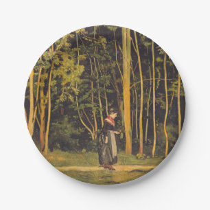 Assiettes En Carton Marche à la périphérie de la forêt (par Ferdinand