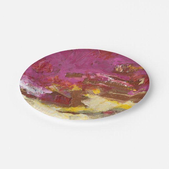 Assiettes En Carton Marchez-moi à travers (Angle)