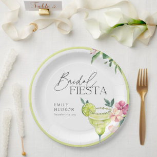 Assiettes En Carton Margarita Fiesta mexicaine Enterrement de vie de j