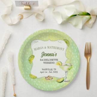 Assiettes En Carton Marges et Matrimoine Enterrement de Vie de Jeune F