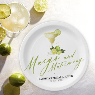 Assiettes En Carton Margs et Matrimoniaux : Fête de Mariage
