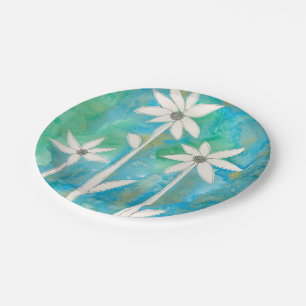 Assiettes En Carton Marguerites savoureuses I