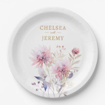 Mariage de conception de couleur d'eau Fleur sauva