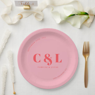 Assiettes En Carton Mariage élégant et tendance