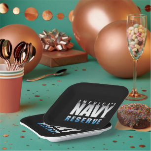 Assiettes En Carton Marine américaine   Réserve navale américaine