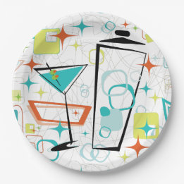 Assiettes En Carton Martini un Aller-Aller !