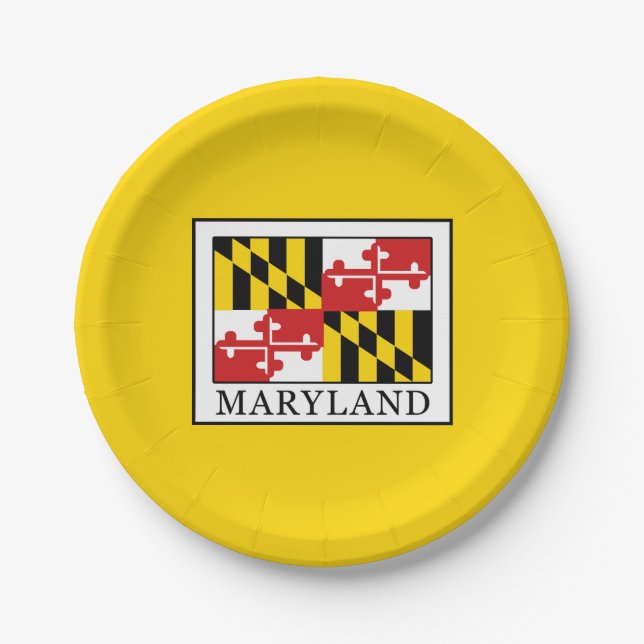 Assiettes En Carton Maryland (Devant)