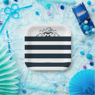 Assiettes En Carton Masquage TAZ™ Dans Les Tracées