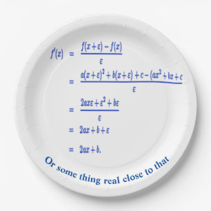 Assiettes En Carton Mathématiques