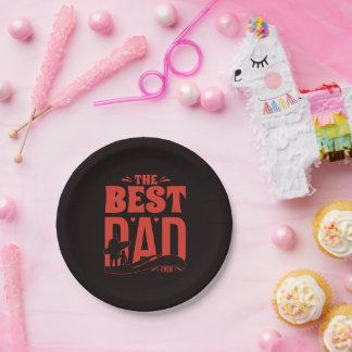 Assiettes En Carton Meilleur Papa du Monde