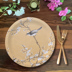 Assiettes En Carton Mélodie de printemps