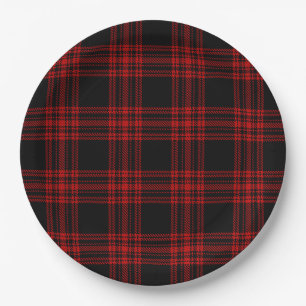 Assiettes En Carton Menzies Hunting Tartan 