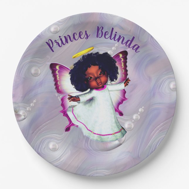 Assiettes En Carton Mère des perles donnant naissance à une perle bébé (Devant)