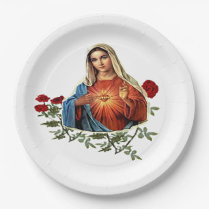 Assiettes En Carton Mère MAry