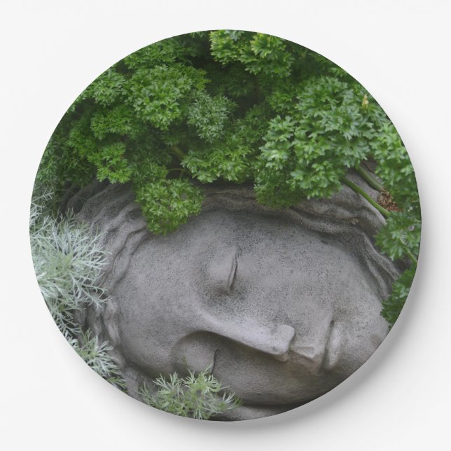 Assiettes En Carton Mère Nature (Devant)