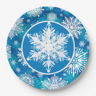 Assiettes En Carton Merveilleux Hiver