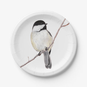 Assiettes En Carton Mésange