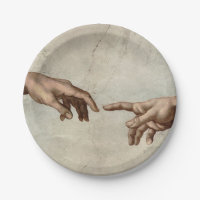 Michaelangelo mains création adam dieu