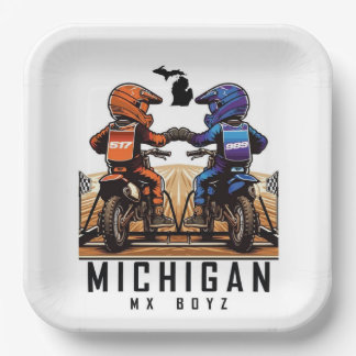 Assiettes En Carton michigan mx boyz
