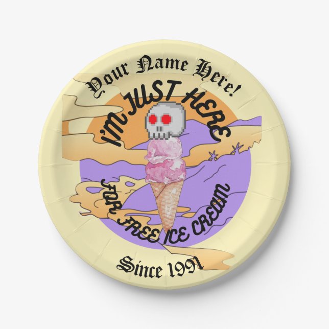 Assiettes En Carton Mikitiez glaces fête favorite Spécialité Mug (Devant)