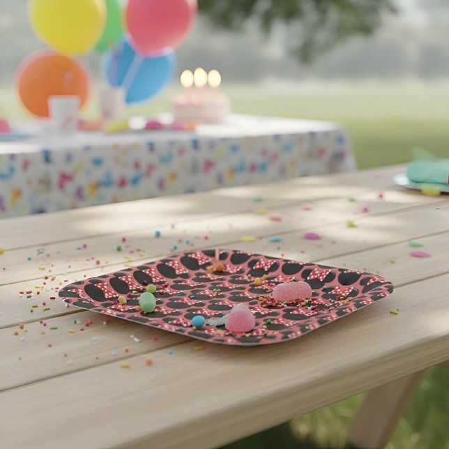 Assiettes En Carton Minnie (Créateur téléchargé)